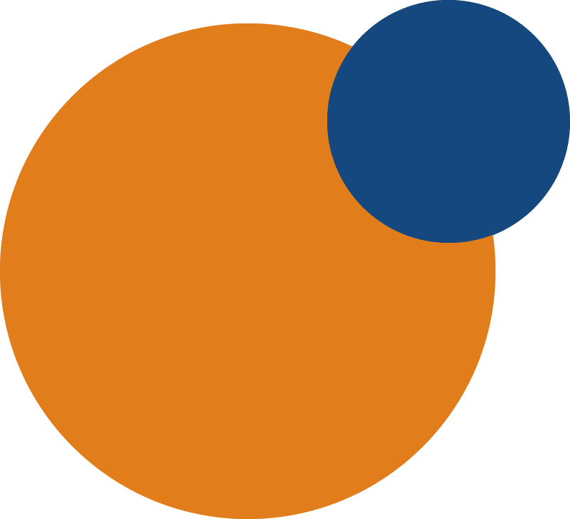 circle pattern oransj